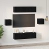 Ensemble meuble TV 6 pcs Chêne noir Bois d'ingénierie 584182584182