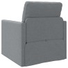 Canapé-Lit 60cm Gris clair tissu 584186584186