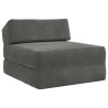 Canapé-lit pliable Gris foncé 60 x 70 x 41 cm Tissu 584189584189