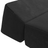 Canapé-lit pliable Noir 60 x 70 x 41 cm Tissu 584190584190