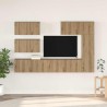 Ensemble meuble TV 6 pcs Chêne artisanal Bois d'ingénierie 584196584196