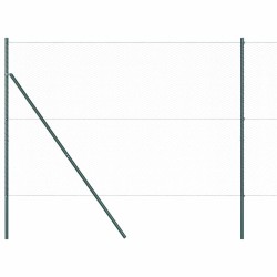 Fixation au sol hexagonale 100 x 1,6 m Acier recouvert de PVC 584200584200
