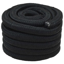 Corde de bateau 25 m 3 Noir PP 584201584201