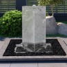 Fontaine de jardin et pompe Acier inoxydable 76 cm Triangulaire 584211584211