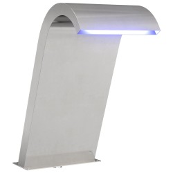 Fontaine de piscine Argenté 47 x 31 x 60 cm Acier inoxydable 584213584213