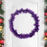 Guirlande de Boules de Noël Lilas 186 cm Polystyrène 584215584215