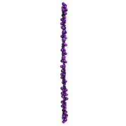 Guirlande de Boules de Noël Lilas 186 cm Polystyrène 584215584215