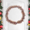 Guirlande de Boules de Noël Rose doré 186 cm Polystyrène 584216584216