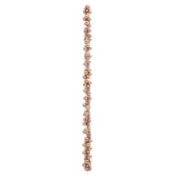 Guirlande de Boules de Noël Rose doré 186 cm Polystyrène 584216584216