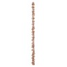 Guirlande de Boules de Noël Rose doré 186 cm Polystyrène 584216584216