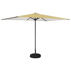 Parasol de jardin avec base 200 x 300 cm Polyester 584217584217