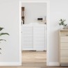 Portes battantes Blanc 90 x 40 cm Bois de pin massif 584222584222