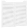 Portes battantes Blanc 90 x 40 cm Bois de pin massif 584222584222