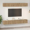 Ensemble meuble TV 6 pcs Chêne artisanal Bois d'ingénierie 584228584228