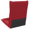Fauteuil de sol ajustable Bordeaux Simili cuir 584229584229