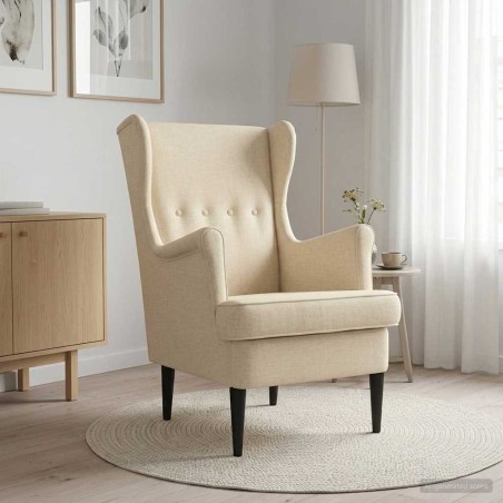 Fauteuil Crème Tissu 584230584230