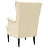 Fauteuil Crème Tissu 584230584230