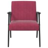 fauteuil Bordeaux 59 x 75 x 78 cm Velours 584231584231