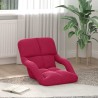 Fauteuil de sol ajustable Bordeaux Velours 584235584235