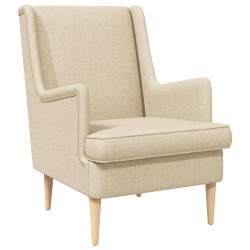 Fauteuil Crème Tissu 584244584244