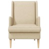 Fauteuil Crème Tissu 584244584244