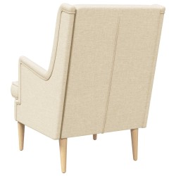 Fauteuil Crème Tissu 584244584244