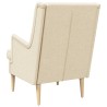 Fauteuil Crème Tissu 584244584244