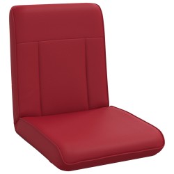 Fauteuil de sol ajustable Bordeaux Simili cuir 584247584247