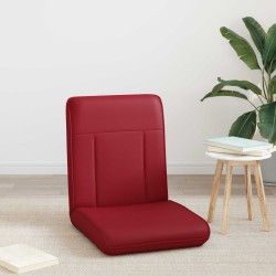 Fauteuil de sol ajustable Bordeaux Simili cuir 584247584247