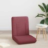 Fauteuil de sol ajustable Bordeaux Tissu 584248584248
