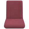 Fauteuil de sol ajustable Bordeaux Tissu 584248584248
