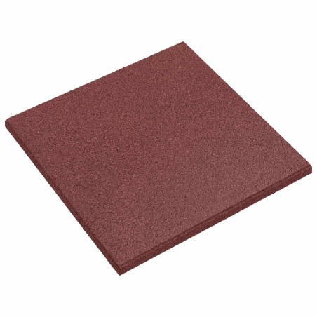 Dalles de Protection Anti-Chute 6 pcs Rouge 50 x 50 cm 584249584249