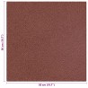 Dalles de Protection Anti-Chute 6 pcs Rouge 50 x 50 cm 584249584249