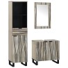 Ensemble de mobilier de salle de bain avec tiroir 3 pcs Blanc 584261584261