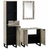 Ensemble de mobilier de salle de bain avec tiroir 3 pcs Blanc 584261584261
