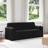 Canapé Noir 198 x 78 x 80 cm tissu 584264584264
