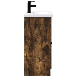Ensemble de mobilier de salle de bain Chêne fumé 584267584267