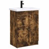 Ensemble de mobilier de salle de bain Chêne fumé 584269584269