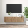 Ensemble meuble TV 2 pcs Marron Bois d'ingénierie 584270584270