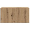 Ensemble meuble TV 2 pcs Marron Bois d'ingénierie 584270584270