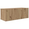 Ensemble meuble TV 4 pcs Chêne artisanal Bois d'ingénierie 584272584272