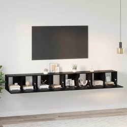 Ensemble meuble TV 4 pcs Chêne noir 60 x 30 x 30 cm 584274584274