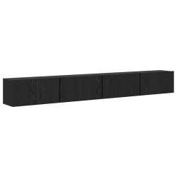 Ensemble meuble TV 4 pcs Chêne noir 60 x 30 x 30 cm 584274584274