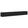 Ensemble meuble TV 4 pcs Chêne noir 60 x 30 x 30 cm 584274584274