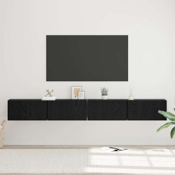 Ensemble meuble TV 4 pcs Chêne noir 60 x 30 x 30 cm 584274584274