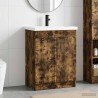 Ensemble de mobilier de salle de bain Chêne fumé 584279584279