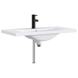 Ensemble de mobilier de salle de bain Chêne fumé 584284584284