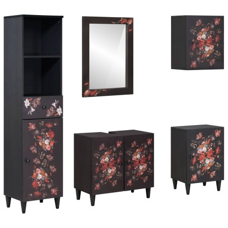 Ensemble de Meubles de Salle de Bain avec tiroir 5 pcs 584285584285
