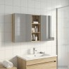 Ensemble de Meubles de Salle de Bain 3 pcs 130 x 14,5 x 70 cm 584286584286