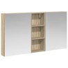 Ensemble de Meubles de Salle de Bain 3 pcs 130 x 14,5 x 70 cm 584286584286
